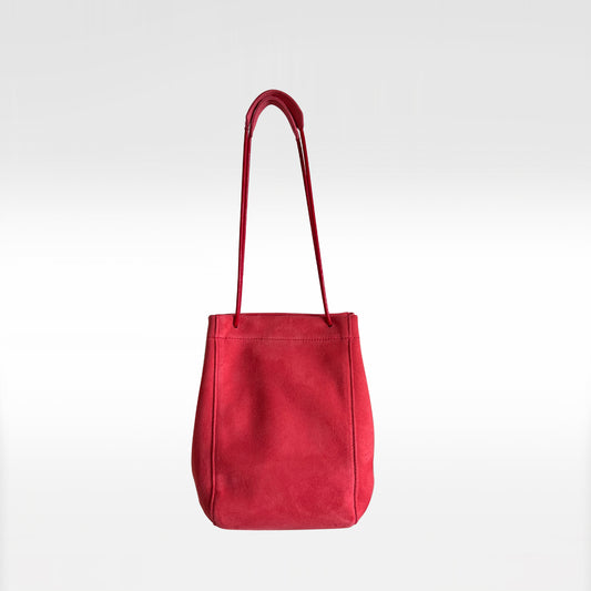 DRAWSTRING BAG/　巾着バッグ( シープシルキー）