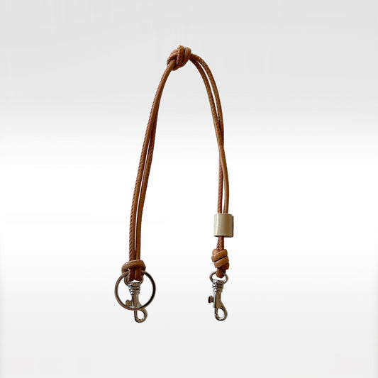 リストストラップ LEATHER【DOUBLE】