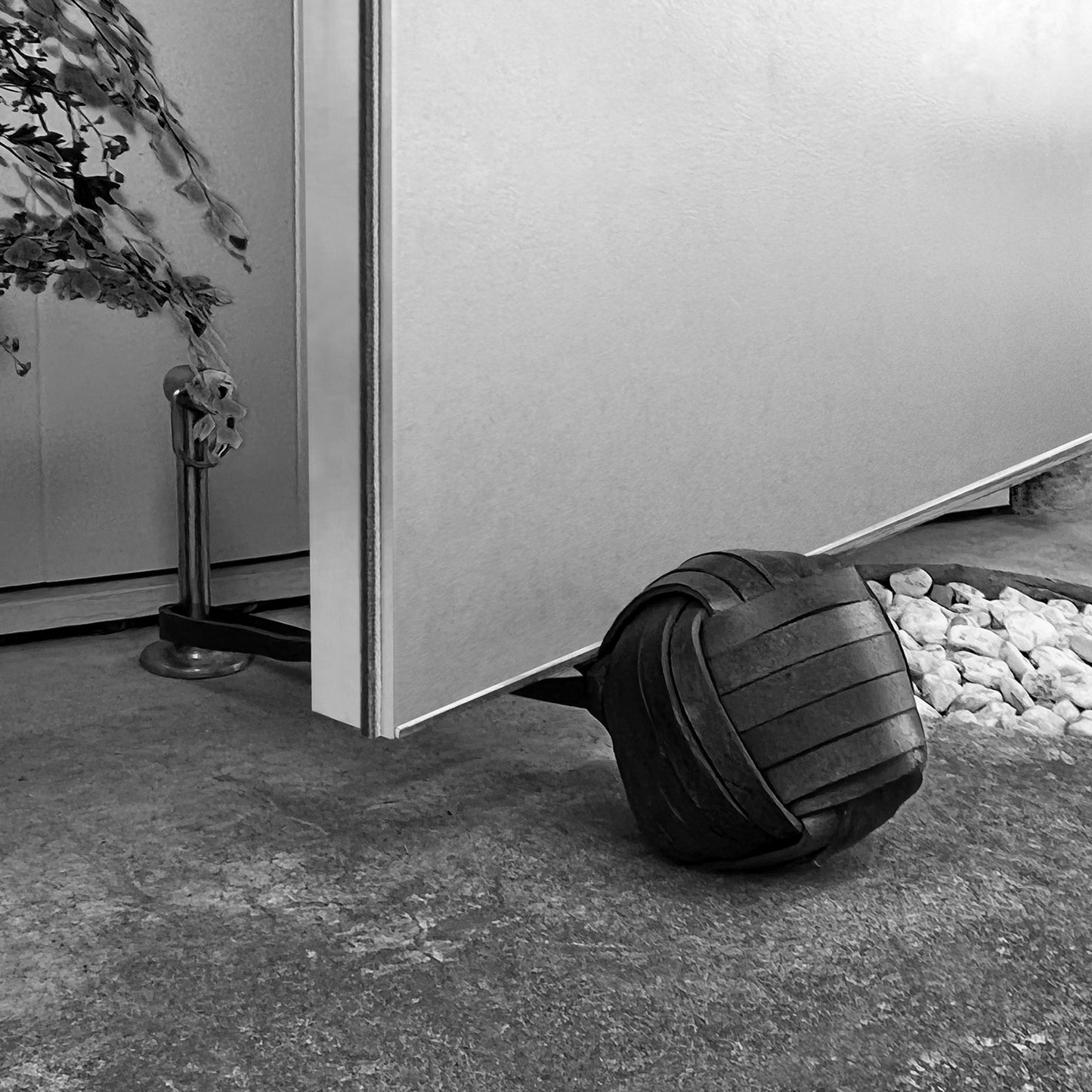 ドアストッパー  /  Plyleather